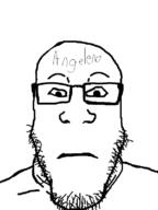angeleno flipped neutral soyjak stubble subvariant:neutralplier variant:markiplier_soyjak // 600x800 // 111.1KB
