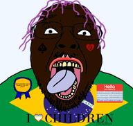 award banned_user black_skin dunchenman_(user) flag:brazil flag:minor_attracted_person glasses heart hello_my_name_is_(sticker) i_love janzyalgo_(namefag) meta:namefags open_mouth pedophile purple_hair queen_of_hearts queen_of_spades shadowmario sir_gemerald_bleu_(pedophile) sophia_ricetto spade teeth text tongue tranny variant:bernd yellow_teeth // 2012x1908 // 677.2KB