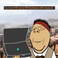 brown_skin clothes coal far_cry gem hair hairband hand smile stubble subvariant:wholesome_soyjak text variant:gapejak video_game wink // 700x700 // 95.3KB