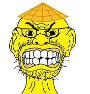 angry chinkmutt glasses gook variant:chinkson // 570x597 // 21.8KB