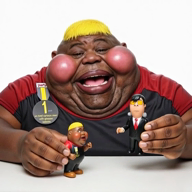 brown_skin character:femcobble character:hunky cobblestone_(user) love meta:ai_generated meta:featured meta:namefags subvariant:fat_alicia subvariant:hunky_twink_sex_machine toys variant:alicia yellow_hair // 560x560, 6s // 1.3MB