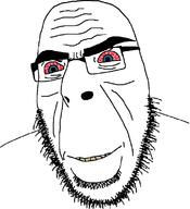 angry bloodshot_eyes blue_eyes sleep_deprived subvariant:modern_cobson variant:cobson yellow_teeth // 721x789 // 44.0KB