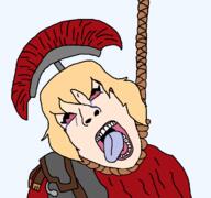 centurii-chan centurii_chan centurion hanging hanging_troonjak noose not_a_FUCKING_SOYJAK roman rome variant:bernd // 1244x1164 // 49.4KB
