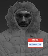 antiswarthy_(namefag) black_and_white eskimo facial_hair gigachad greenland greenlandic hello_my_name_is_(sticker) nas:gigachad // 750x878 // 476.2KB