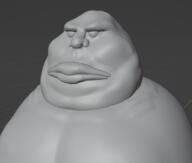 3d 3d_model angry blender_(software) chud_(soybooru) closed_mouth double_chin fat grey_skin mexico mutt no_pupils obese variant:meximutt // 689x584 // 207.2KB