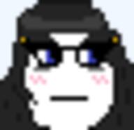 clothes glasses hair rolling_eyes tanmoji variant:soytan // 32x31 // 650