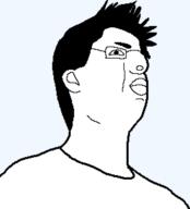 chud ear glasses hair lips template transparent_background variant:sigismund // 538x594 // 6.4KB