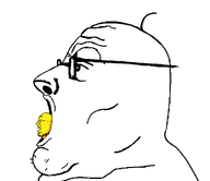 forehead_lines glasses looking_to_the_left nose open_mouth rot_(user) side_profile small stubble transparent_background variant:shotjak variant:tony_soprano_soyjak // 1273x1100 // 45.0KB