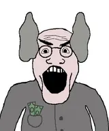 angry cash dr_beanies glasses gray_hair mewgenics money mouth_open newgrounds robe round_glasses scientist subvariant:science_lover variant:markiplier_soyjak // 599x721 // 38.6KB