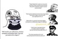 crying islam more national_socialism text variant:cryboy_soyjak // 1078x727 // 90.4KB