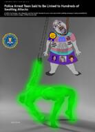 'p arrest clothes discord discord_drama federal_bureau_of_investigation gigachad glasses glowing hanging order_of_nine_angles soyjak stubble tranny trihard variant:bernd // 844x1174 // 677.7KB