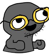 arm excited glasses hand open_mouth soot soot_colors soyjak soyjak_party stubble variant:fsjaljak // 750x838 // 141.3KB