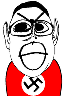 angry chud chudcel clothes ear flag:nazi_germany hair looking_to_the_left nazism subvariant:nogoblin variant:nojak white_skin // 443x653 // 25.6KB