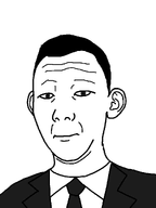 black_jacket closed_mouth clothes ear hair neutral suit suit_and_tie variant:kuzjak white_shirt white_skin // 810x1080 // 20.4KB