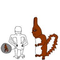 cursed_image fetus glasses hybrid meta:DELETE_THIS_JANNIES_PLEASE pregnant squirrel subvariant:feralsquirrel subvariant:fingerboy variant:a24_slowburn_soyjak variant:feraljak // 1000x1000 // 49.6KB