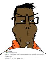 chad flag:india glasses india indian jawline lips speech_bubble stubble subvariant:euroaryan trend:aryan twitter variant:markiplier_soyjak xitter // 490x637 // 66.4KB