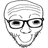 3dgifmaker animated content_aware dilated_pupils ext=gif glasses head smile soyjak stubble variant:casnatus // 250x250 // 3.3MB