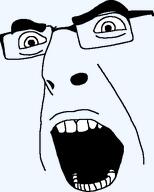 angry beard face glasses transparent_background variant:cobson // 414x517 // 6.9KB