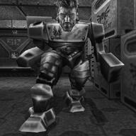 full_body hair monochrome nas:gigachad quake robot // 674x674 // 315.4KB