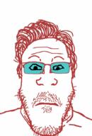 blue_glasses glasses hair looking_at_you moustache red stubble variant:markiplier_soyjak // 601x888 // 181.5KB