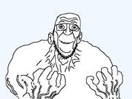 doom doom_(game) glasses happy nuvariant smile soyjak stubble template variant:dumjacque vein white_skin wholesome // 800x600 // 17.9KB