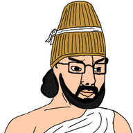 angry beard clothes glasses hair hat transparent_background variant:chudjak white_skin // 960x960 // 142.2KB