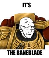 adeptus_astartes apollo_diomedes blood_ravens closed_eyes closed_mouth ear glasses its_over space_marines stubble text variant:soyak warhammer // 247x295 // 102.5KB