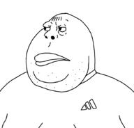 adidas angry bruise hair obese poland polish soyjak subvariant:slavmutt variant:meximutt // 888x849 // 31.2KB