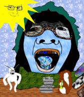 crying full_body large_eyebrows multiple_soyjaks patternjak selfish_little_fuck smug soyjak subvariant:feralsquirrel sun trend:squirreljakking variant:cryboy_soyjak variant:feraljak variant:impish_soyak_ears variant:joyjak variant:soyak weed // 537x618 // 469.0KB