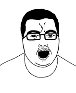 glasses hair open_mouth subvariant:stephen template variant:alicia variant:chudjak white_shirt white_skin // 592x720 // 10.8KB