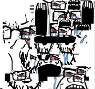 bloodshot_eyes crying distorted glasses open_mouth soyjak stubble variant:cryboy_soyjak variant:soyak // 1080x1012 // 261.1KB