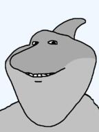 animal closed_mouth dolphin series:animaljaks smile soyjak variant:impish_soyak_ears // 598x800 // 17.2KB