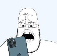 forehead_lines glasses iphone nose open_mouth shocked stubble variant:syndromejak // 1206x1182 // 68.7KB