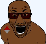 bbq_sauce brown_skin glasses meta:namefags mouth_open variant:el_perro_rabioso // 365x350 // 12.6KB