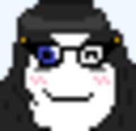 clothes glasses hair tanmoji variant:soytan wink // 32x31 // 704