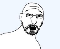 glasses open_mouth soyjak stubble variant:unknown // 662x544 // 18.6KB