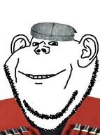 clothes ear gazyr georgia hat smile soyjak stubble variant:impish_soyak_ears // 194x260 // 19.9KB