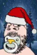 baby babyjak background binky caca christmas clothes glasses hat low_quality low_resolution pacifier santa_hat stubble subvariant:babyjak subvariant:wholesome_soyjak variant:gapejak // 212x317 // 5.0KB