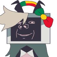 Ruby_FPE aryan benin blond bow flag flag:benin fundamental_paper_education robot subvariant:wholesome_soyjak variant:gapejak // 800x800 // 12.2KB