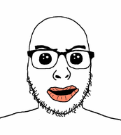 bald big_lips eyebrows glasses lips nose oh_my_god_she_is_so_attractive stubble variant:uncjak // 800x889 // 170.2KB