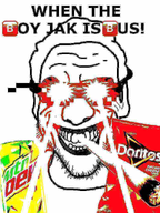 dank dank_meme deep_fried forehead_wrinkles glasses great_meme_reset laser_eyes open_mouth stubble sus variant:jermajak // 750x1000 // 840.4KB