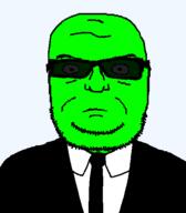clothes glasses green_skin necktie stubble suit sunglasses trend:glowie variant:seriousjak // 454x520 // 18.0KB