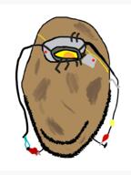 art glados portal portal_2 potato redraw robot subvariant:wholesome_soyjak valve variant:gapejak video_game // 750x1000 // 212.2KB