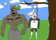 animal blood cloud gigachad gimp hanging kiki_the_cyber_squirrel krita mascot never_goon paintbrush pepper rope soyjak tranny tree trend:squirreljakking variant:bernd variant:cobson wilber // 2100x1500 // 228.2KB