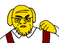 gaping_mouth glasses smile soyboy stubble teeth variant:krautjak wrinkles // 596x440 // 6.1KB