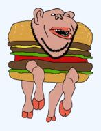 amerimutt cow full_body hamburger hooves variant:impish_soyak_ears // 1209x1577 // 46.3KB