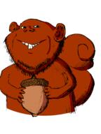 acorn nut nuts squirrel squirreljak // 2250x3000 // 496.1KB