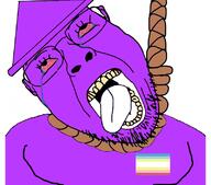 bambisona bloodshot_eyes crying dave_and_bambi dead deviantart flag:minor_attracted_person friday_night_funkin' hang hanged hanging k4k3guru1tw1n map_(pedophile) pedophile purple_skin variant:bernd // 800x704 // 220.3KB