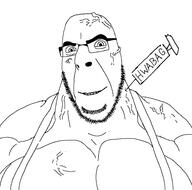 buff doping he_will_always_be_a_gem muscles needle smile variant:cobson vein // 1422x1404 // 437.7KB