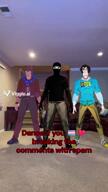 Astrofene_(namefag) CrimeanChud_(namefag) Warrior-Z(user) ai_generated animal balaclava black_clothing cat furfag furry glasses islam jimbo_(namefag) mask muslims niko_(oneshot) oneshot self_insert stubble subvariant:chudjak_front subvariant:euroaryan variant:chudjak variant:markiplier_soyjak // 720x1280, 14.2s // 16.4MB